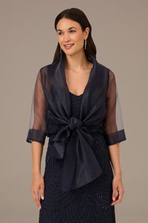 Picture of Sheer Organza Evening Jacket