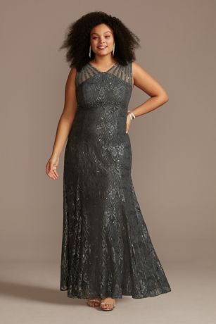 david's bridal plus size prom