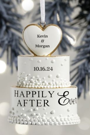 Picture of Wedding Cake Personalized Ornament
