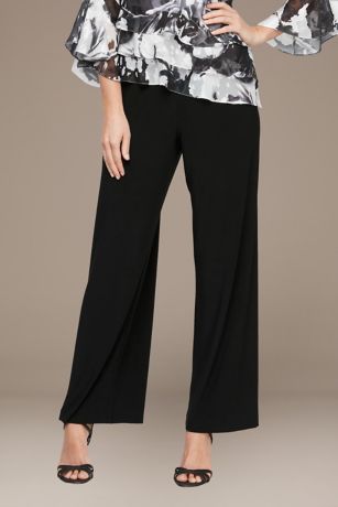 Picture of Stretch Matte Jersey Wide Leg Pants