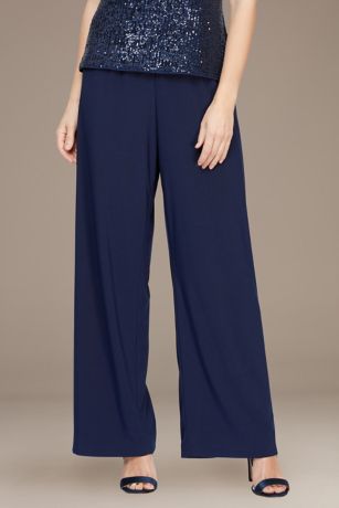 Picture of Stretch Matte Jersey Wide Leg Pants