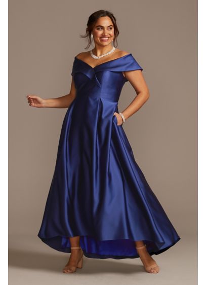 Long Ballgown Off the Shoulder Formal Dresses Dress - Xscape