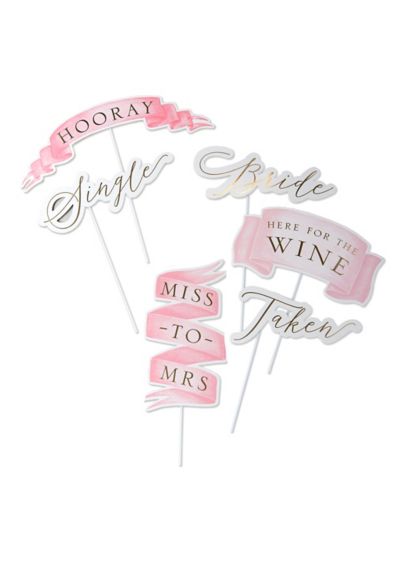 Bachelorette Party Photo Booth Props - Throw an unforgettable bachelorette party for the bride-to-be