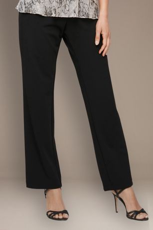 Picture of Crepe Straight Leg Pants