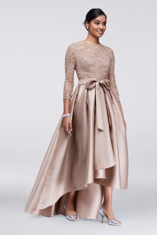 high low ball gown skirt