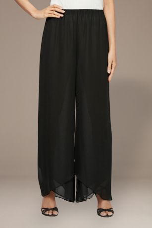 Picture of Wide Leg Chiffon Pants