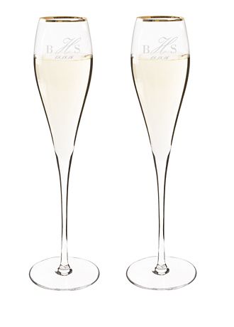 champagne glasses set of 2
