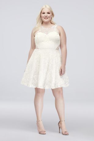 plus size wedding shower dress