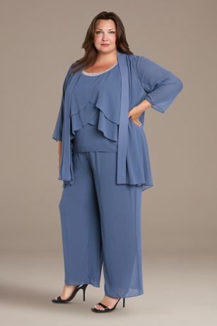 Picture of Tiered Chiffon Pantsuit