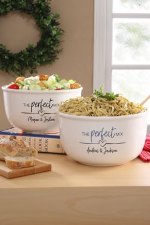 Picture of The Perfect Mix Personalized Serving Bowl
