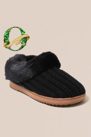 Picture of Womens Hannah Knit Clog Slipper