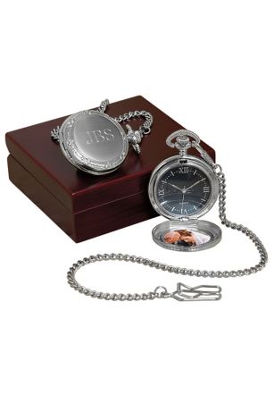 personalized pocket watch