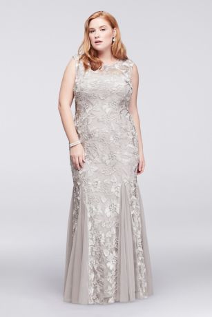 gown for wedding sponsors plus size