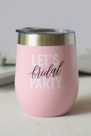 Pink David's Bridal Flower Girl Insulated Tumbler Style F175318 