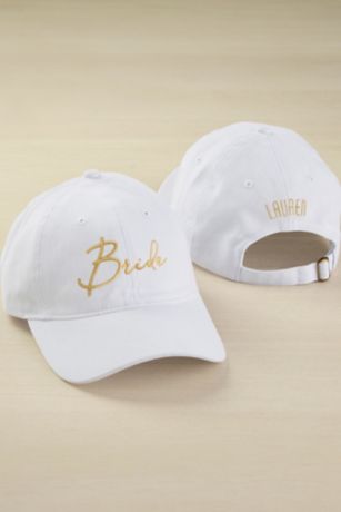 Picture of Modern Bridal Party Embroidered Baseball Caps