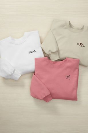 Picture of Embroidered Adult Crewneck Sweatshirt