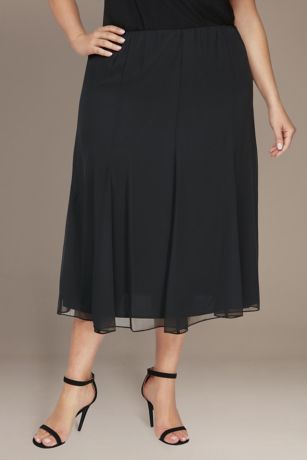 Picture of Tea-Length Chiffon Skirt