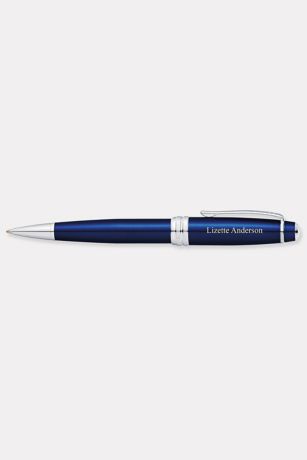 Picture of Cross Bailey Blue Lacquer Chrome Ballpoint Pen