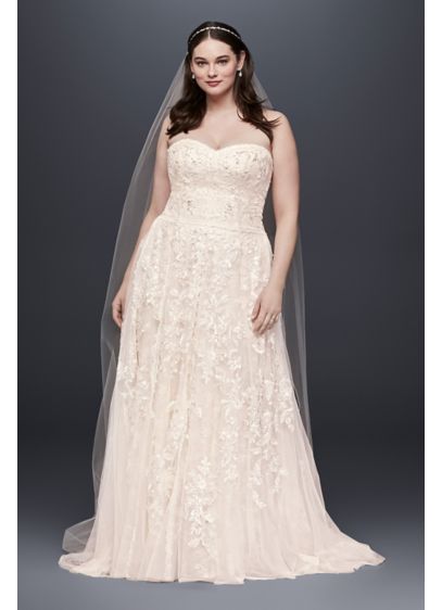 Melissa Sweet Sweetheart Plus Size Wedding Dress | David's Bridal