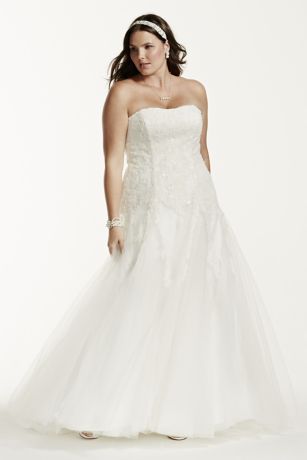 david's bridal plus size dresses