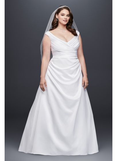 Long A-Line Country Wedding Dress - David's Bridal Collection
