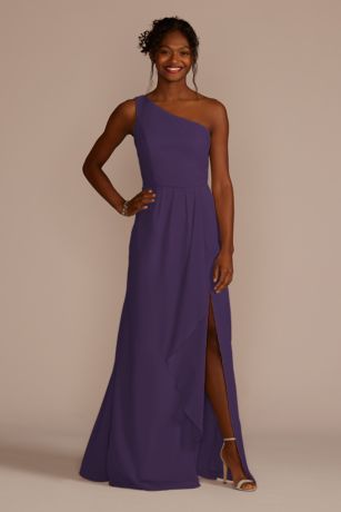 david's bridal lapis bridesmaid dress