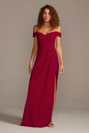 davids bridal bridesmaid dresses long