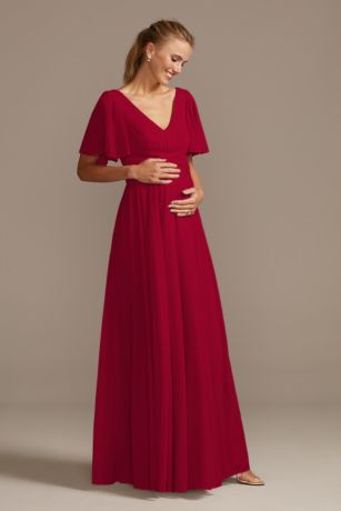 davids bridal maternity dresses