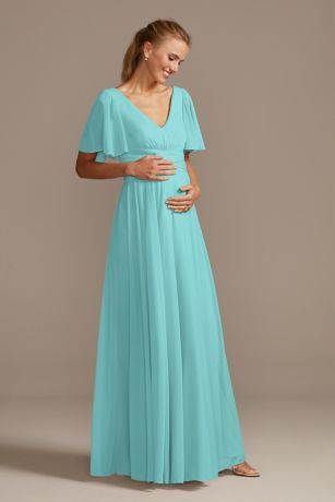 aqua blue dress for wedding