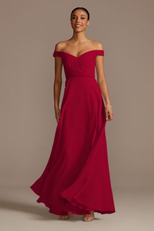 david's bridal tall bridesmaid dresses