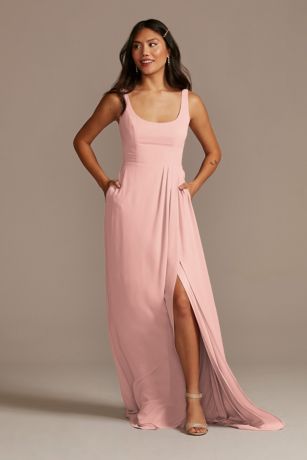 Picture of Chiffon Tank Scoop Neck Dress