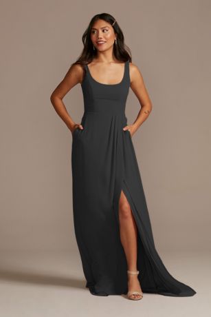 Picture of Chiffon Tank Scoop Neck Dress