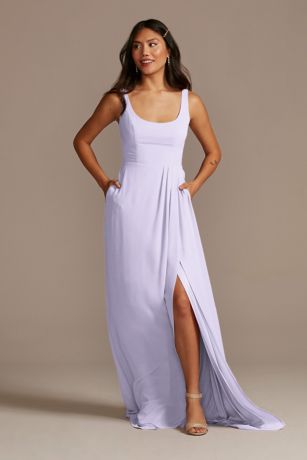 Picture of Chiffon Tank Scoop Neck Dress