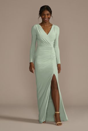 bridesmaid sage dresses