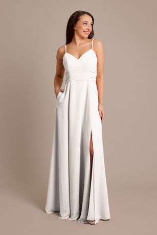 Picture of Chiffon Back Tie A-Line Dress