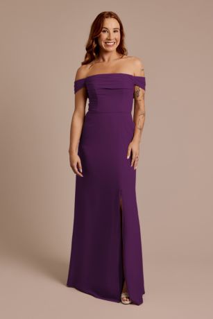 Plum and Eggplant Dresses & Gowns | David's Bridal