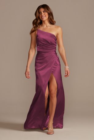 Cranberry Colored Bridesmaid Dresses