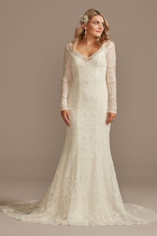 david's bridal chantilly lace