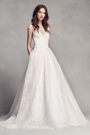 white by vera wang davids bridal