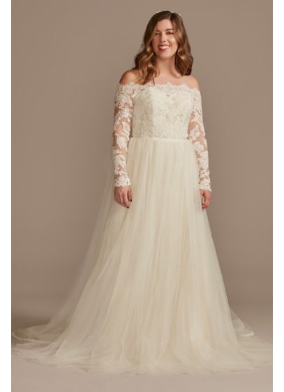 Long A-Line Country Wedding Dress - DB Studio