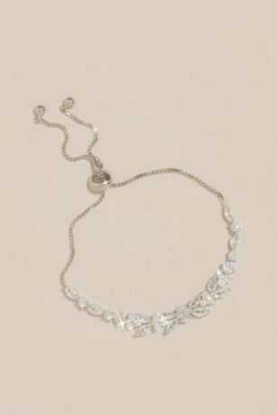 Picture of Cubic Zirconia Vine Pull Bracelet