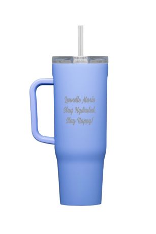 Picture of Engraved Corkcicle 40oz Cruiser in Periwinkle