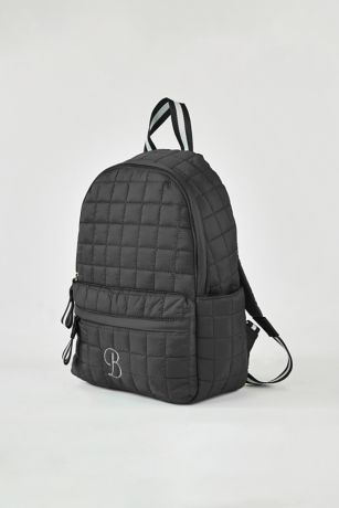 Picture of Embroidered Shiraleah Quilted Backpack in Black