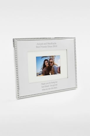 Picture of Kittenish Engraved Silver 4x6 Picture Frame