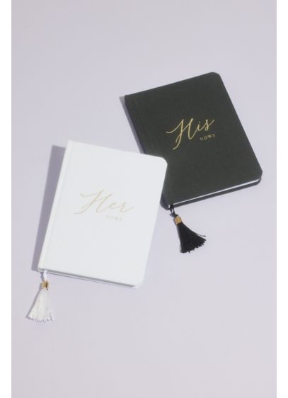 His and Hers Vows Booklets - Wedding Gifts & Decorations