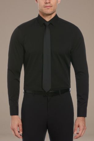Picture of Mens Slim Fit Stretch Performance Dress Shirt
