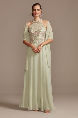 cachet long evening dresses