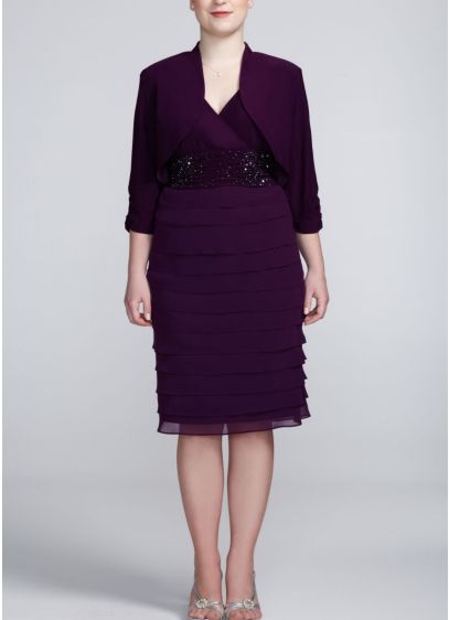 Short Sheath 3/4 Sleeves Cocktail and Party Dress - Ignite