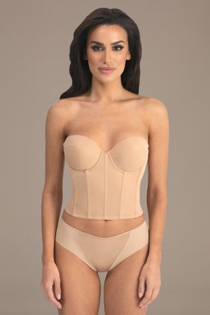 Picture of Dominique Brie Backless Strapless Bustier