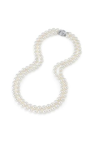 Picture of White Freshwater Double Pearl Strand